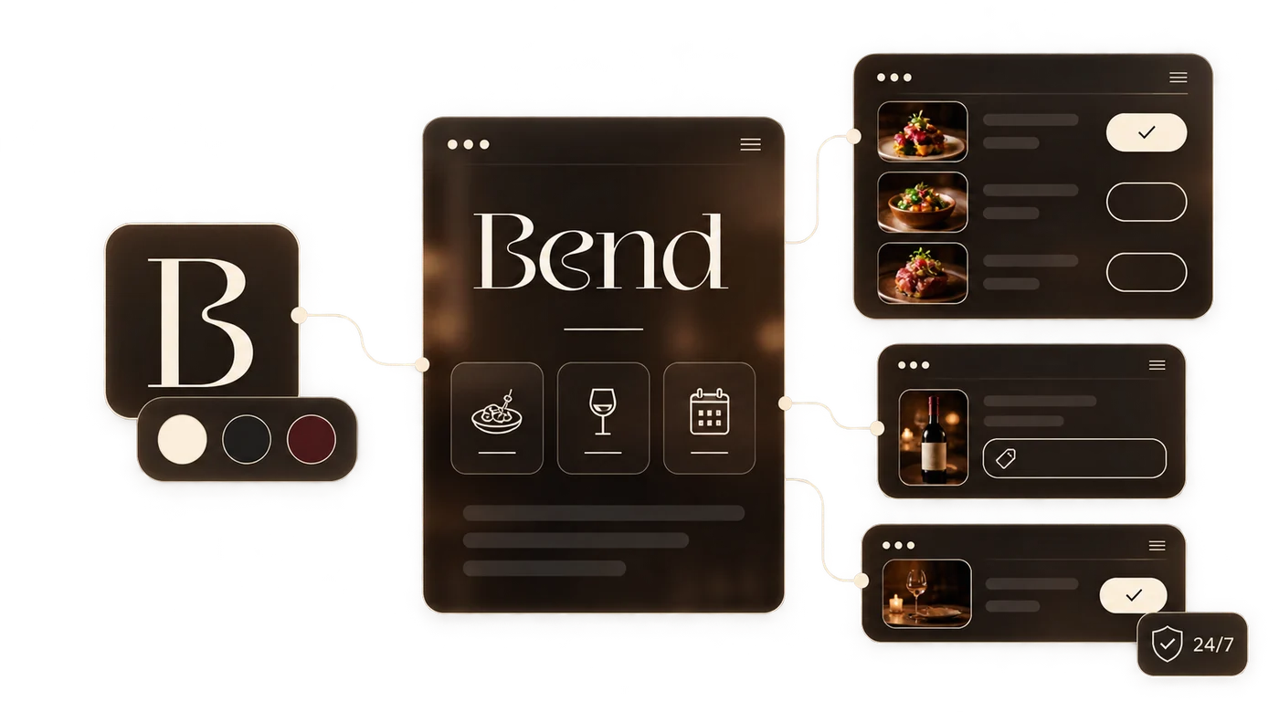 The site around it, and their brand on it | Bend