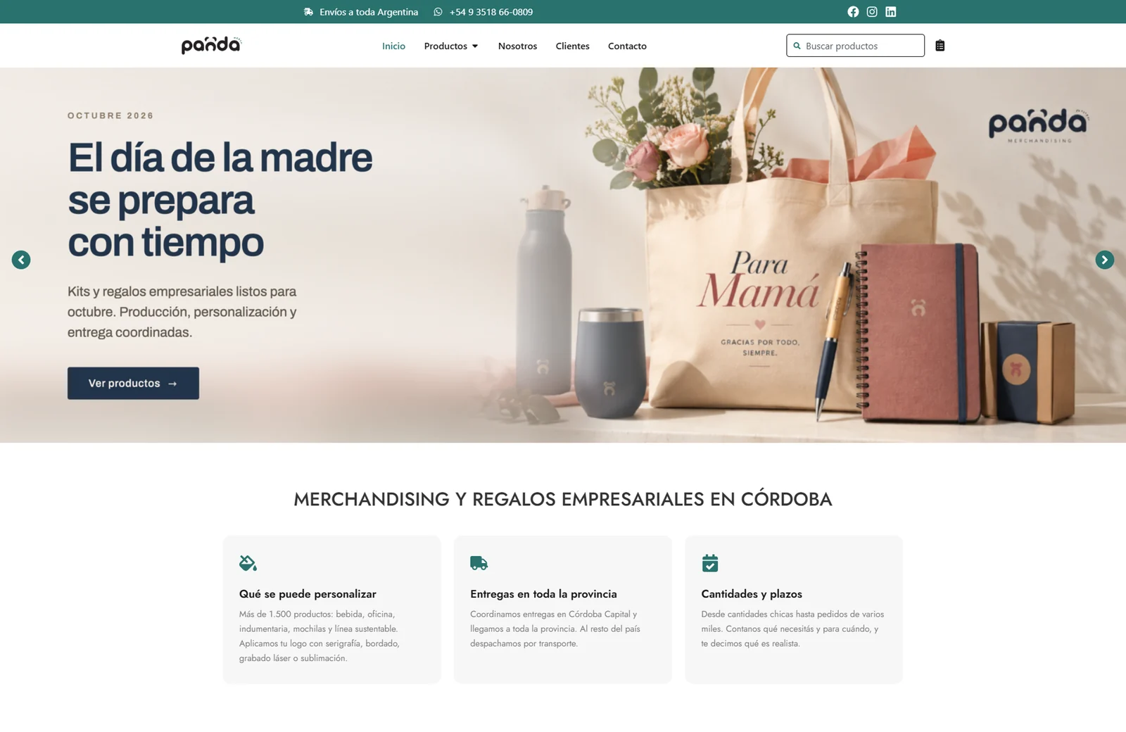 The home as it opens, where a catalog nobody types by hand reaches a buyer.